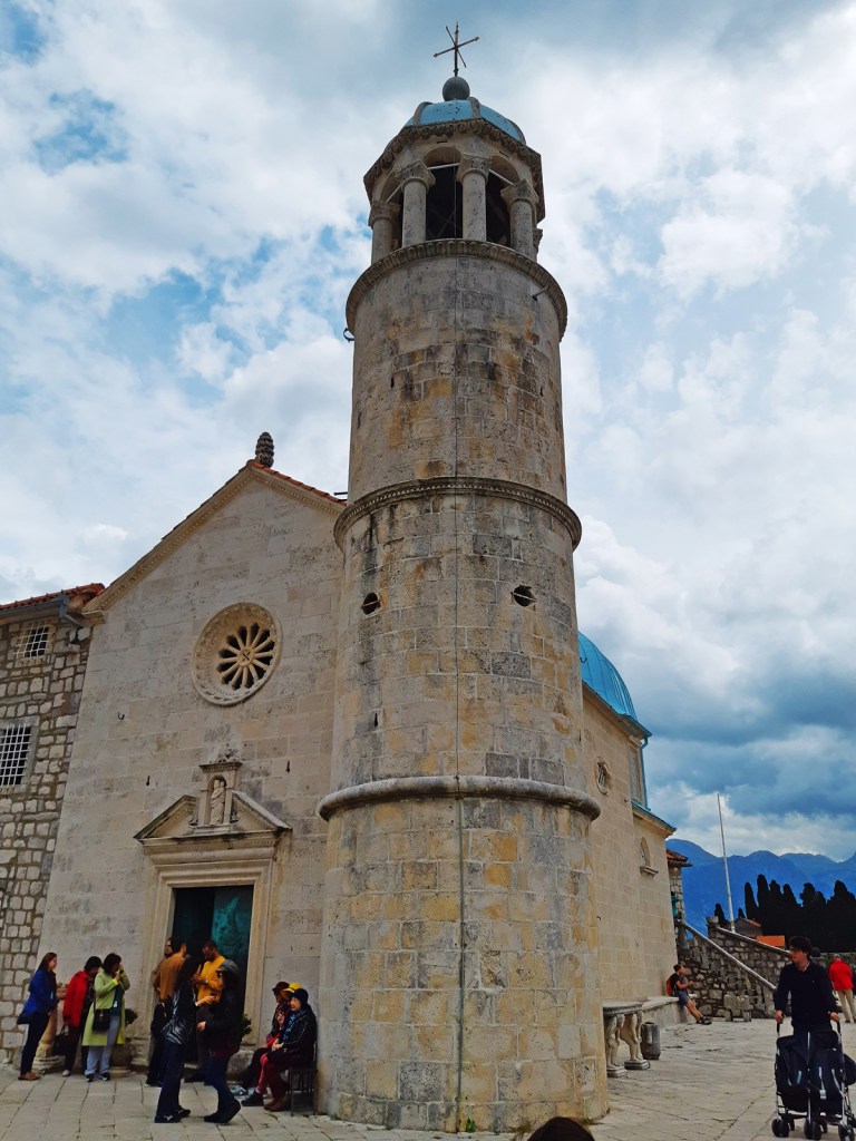 Our Lady of the Rocks, Roman Catholic Church, Kotor, Montenegro. Europe Travel.