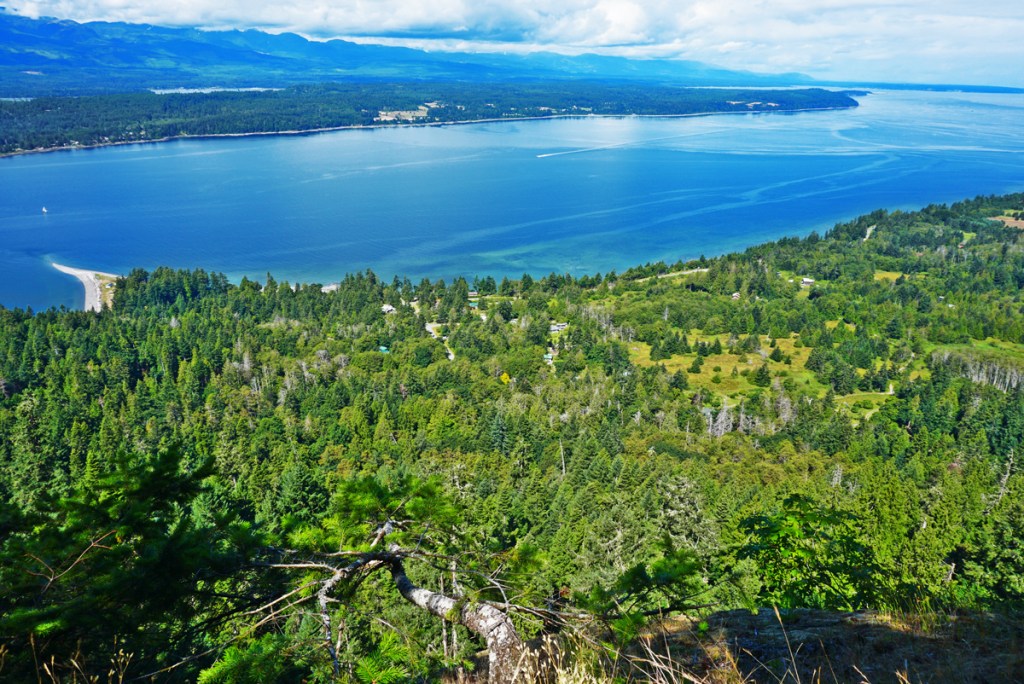 Shingle Spit, Hornby Island, BC travel.